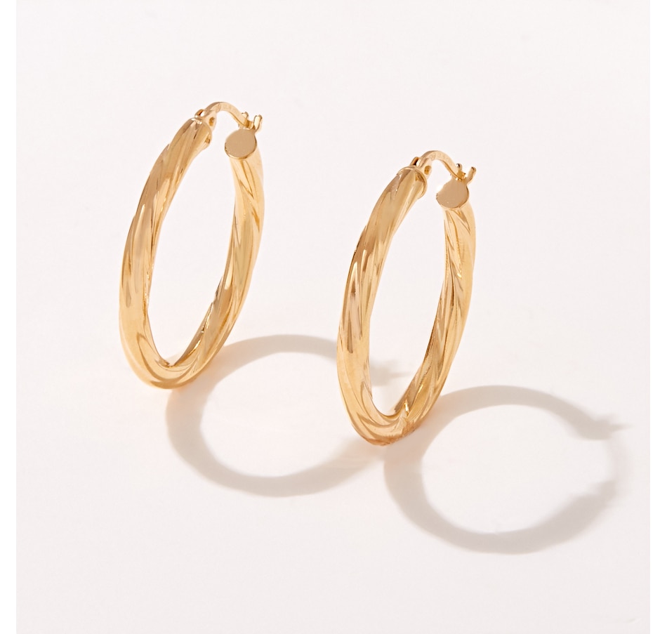 Jewellery - Earrings - Hoop & Huggie Earrings - UNOAERRE 18K Yellow ...