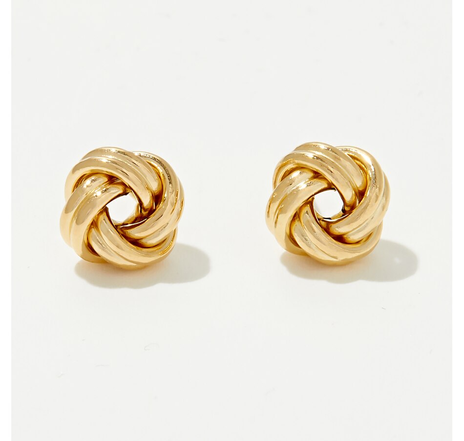 Image 233855.jpg, Product 233-855 / Price $289.99, UNOAERRE 18K Yellow Gold Love Knot Earrings from UnoAErre Jewellery on TSC.ca's Jewellery department