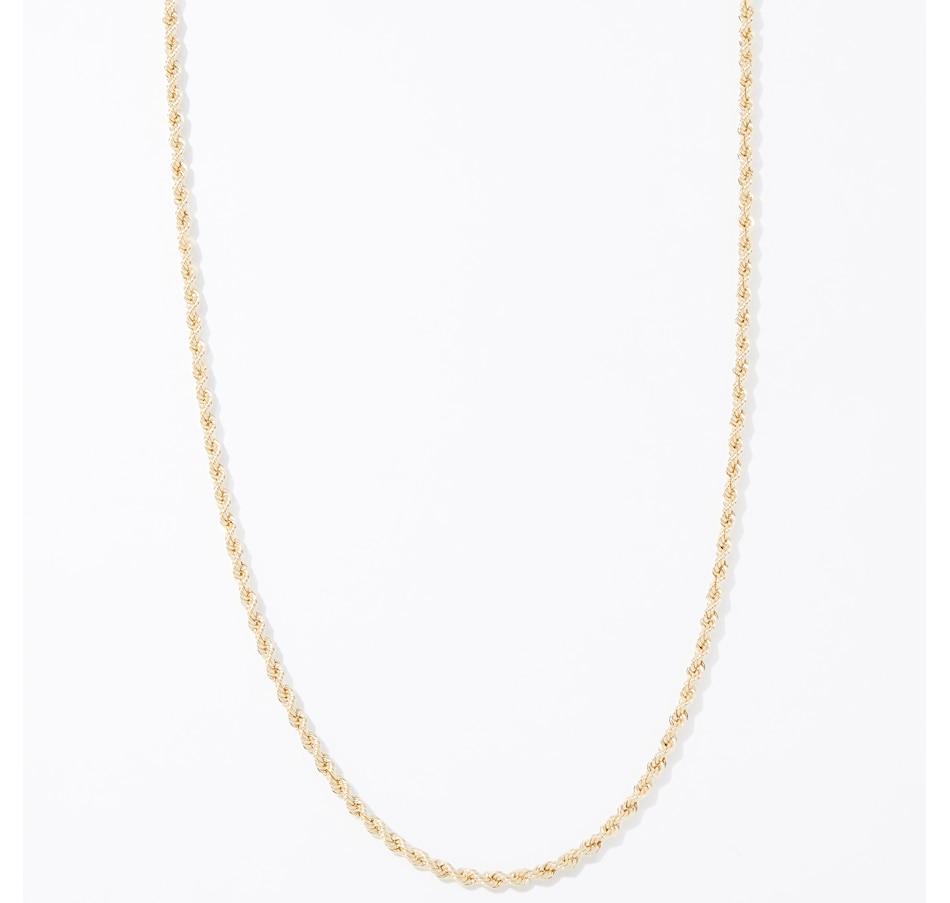 Image 233858.jpg, Product 233-858 / Price $429.99 - $549.99, Stefano Oro 14K Yellow Gold Grande Velvet Rope Necklace from Stefano Oro on TSC.ca's Jewellery department