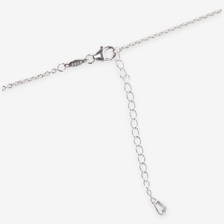 Image 233897_ALTMORE2.jpg, Product 233-897 / Price $429.99, Canadian Ammolite Gems Sterling Silver/Rhodium Plated 8mm Round Studded Ammolite Saddle Pendant from Canadian Ammolite Gems on TSC.ca's Jewellery department