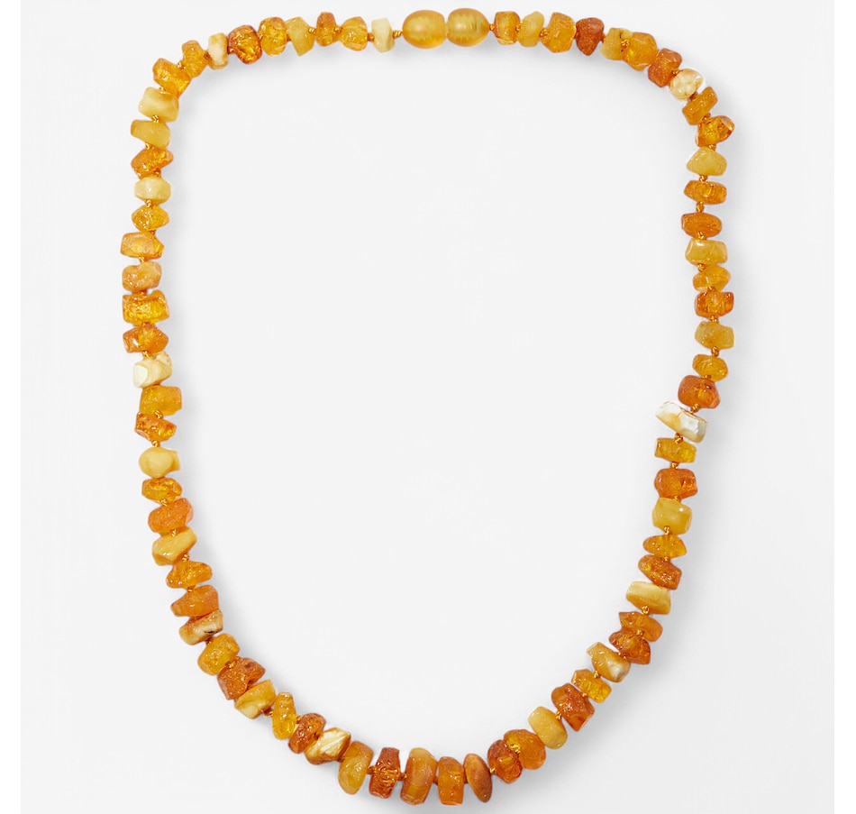 Image 234174_CHIP.jpg, Product 234-174 / Price $169.99, Amber Extraordinaire Artisan Collection Artisan Collection Raw Amber Necklace from Amber Extraordinaire on TSC.ca's Jewellery department