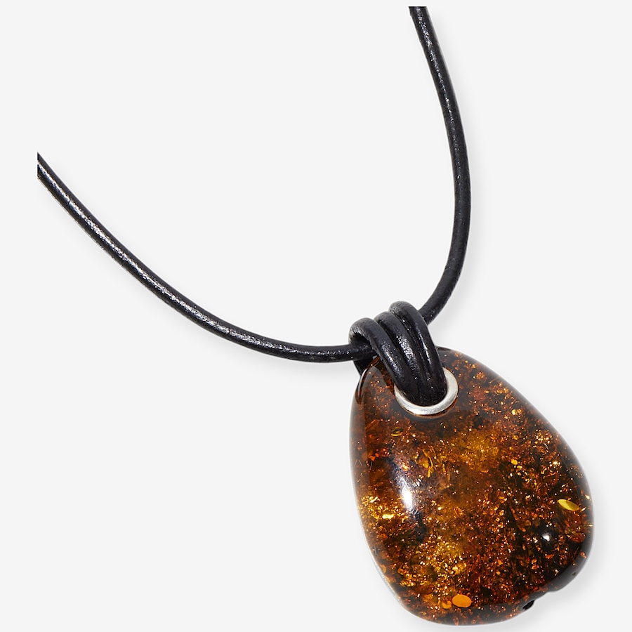 Image 234176.jpg, Product 234-176 / Price $69.99, Amber Extraordinaire Tuscon Gemstone Special Talisman Pendant Necklace from Amber Extraordinaire on TSC.ca's Jewellery department