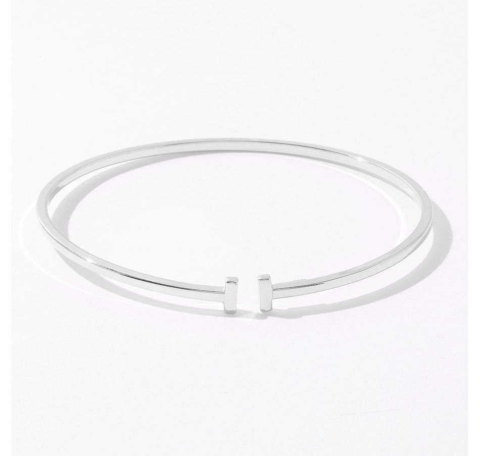 Image 234194_RHOP.jpg, Product 234-194 / Price $59.88, Silver Gallery Sterling Silver Flex Cuff Bangle from Silver Gallery on TSC.ca's Jewellery department