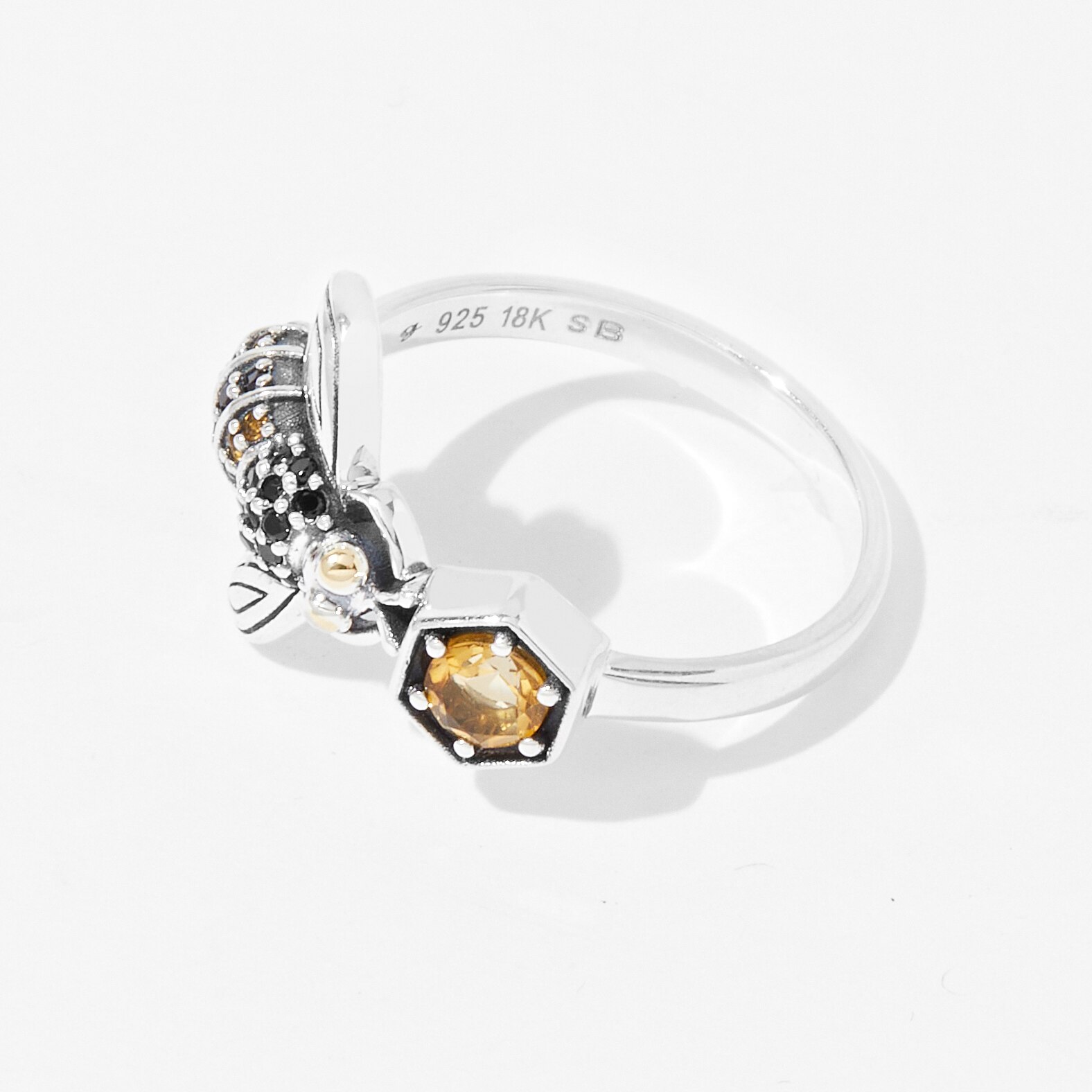 Jewellery - Rings - Samuel B Collection Sterling Silver Multi Gemstone ...