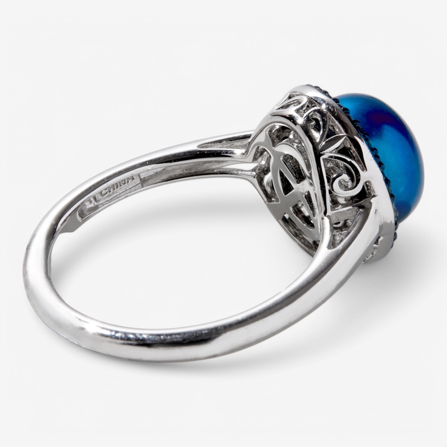 Image 234526_ALTMORE1.jpg, Product 234-526 / Price $89.33, Gem Reflections Sterling Silver 10mm Pearl and Diamond Ring from Tucson Gem Finds on TSC.ca's Jewellery department