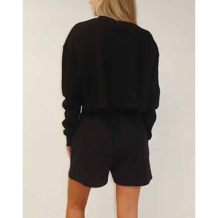 Image 234699_ALTMORE3.jpg, Product 234-699 / Price $27.33, Brunette The Label Waffle Knit Little Sister Boxy Tee from Brunette The Label on TSC.ca's Fashion department