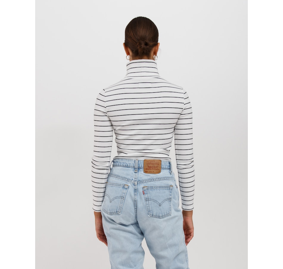 Image 234703_ALTMORE1.jpg, Product 234-703 / Price $27.33, Brunette The Label Ribbed Long Sleeve Turtle Neck from Brunette The Label on TSC.ca's Fashion department