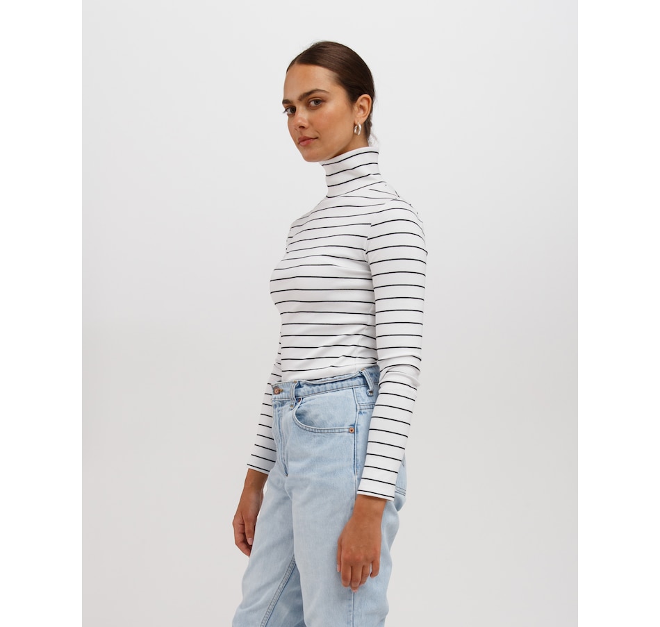 Image 234703_ALTMORE2.jpg, Product 234-703 / Price $27.33, Brunette The Label Ribbed Long Sleeve Turtle Neck from Brunette The Label on TSC.ca's Fashion department