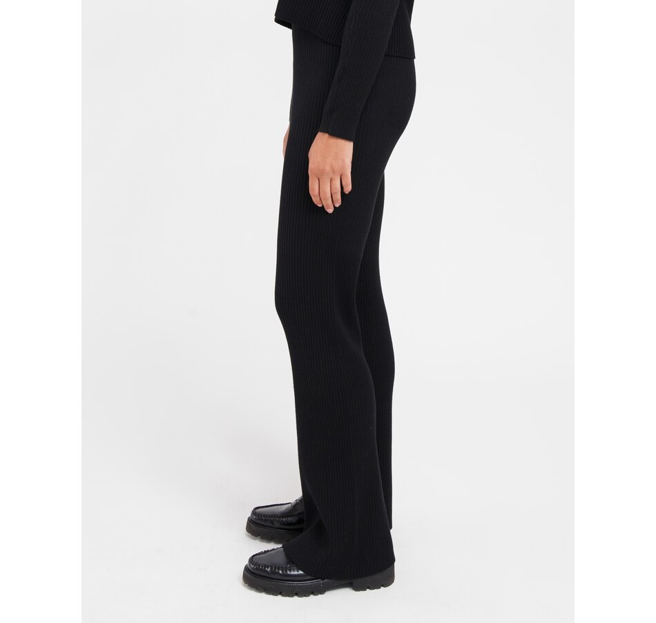 Image 234717_ALTMORE2.jpg, Product 234-717 / Price $89.88, Brunette The Label Olivia Rib Knit Straight Leg Pant from Brunette The Label on TSC.ca's Fashion department