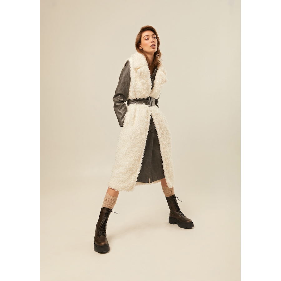 Image 234737_WHT.jpg, Product 234-737 / Price $185.00, Hilary MacMillan Shearling Vest from Hilary MacMillan on TSC.ca's Fashion department
