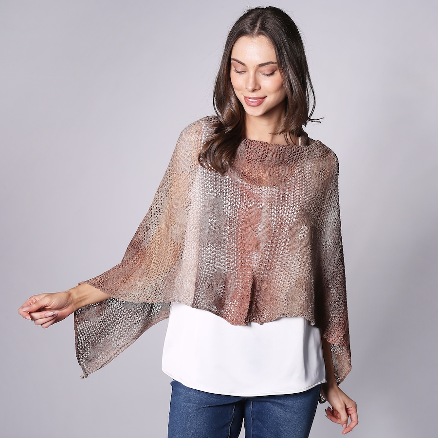 Image 234767_CHU.jpg, Product 234-767 / Price $23.33, Parkhurst Eclipse Ombre Poncho from Parkhurst on TSC.ca's Fashion department