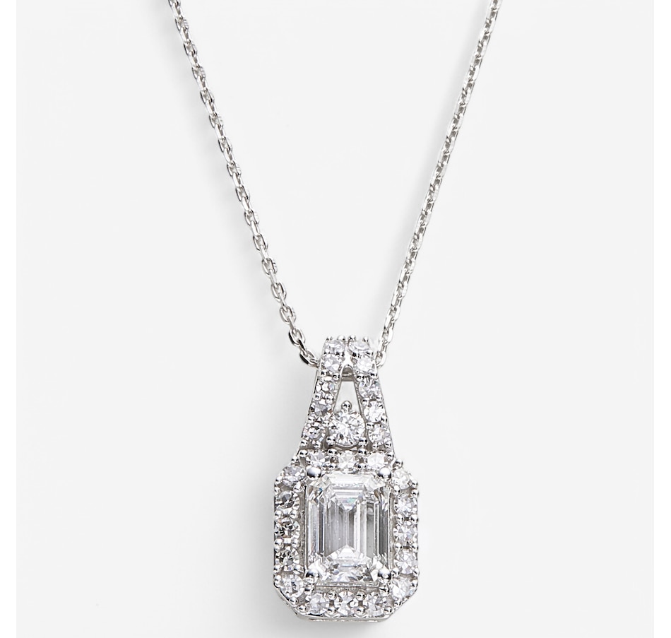 Image 234792_WGLEM.jpg, Product 234-792 / Price $1,899.99, EVERA Diamonds 14K Gold 2.00ctw Centre Shaped Diamond Pendant with Chain from Evera Diamonds on TSC.ca's Jewellery department