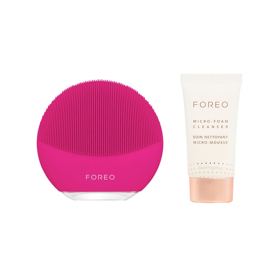 Image 234860_FUS.jpg, Product 234-860 / Price $281.00, Foreo Luna Mini 3 and Micro-Foam Cleanser Mini Duo from Foreo on TSC.ca's Beauty department
