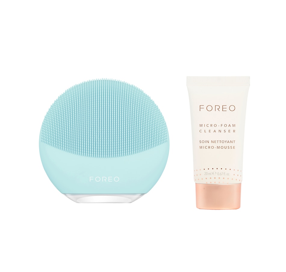 Image 234860_MNT.jpg, Product 234-860 / Price $281.00, Foreo Luna Mini 3 and Micro-Foam Cleanser Mini Duo from Foreo on TSC.ca's Beauty department