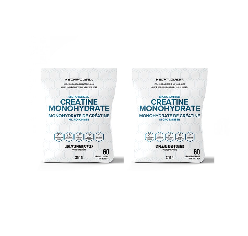 Image 235163.jpg, Product 235-163 / Price $89.00, 120-Day Auto-Delivery Schinoussa Micro Ionized Creatine Monohydrate Duo from Schinoussa  on TSC.ca's Health & Fitness department