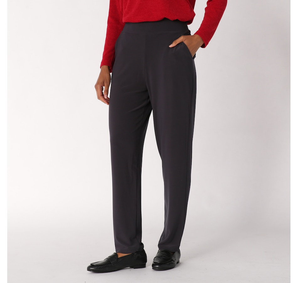 Image 235239_PEW.jpg, Product 235-239 / Price $19.33, Kim & Co. Deluxe Brazil Knit Narrow Leg Pant With Pockets from Kim & Co. on TSC.ca's Clothing & Shoes department