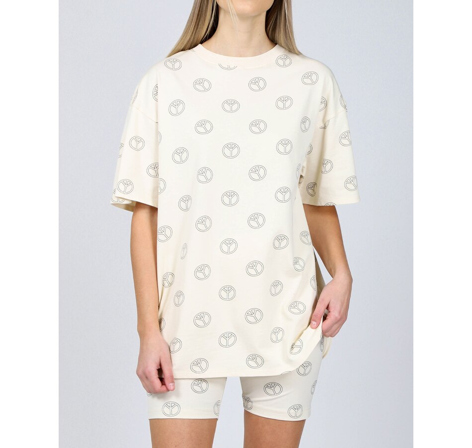 Image 235304_ALM.jpg, Product 235-304 / Price $49.88, Brunette The Label Oversized Boxy Tee from Brunette The Label on TSC.ca's Clothing & Shoes department