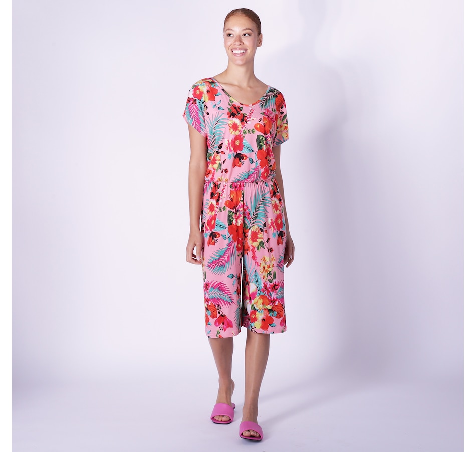 Clothing & Shoes - Dresses & Jumpsuits - Jumpsuits - Kim & Co. Brazil Knit  Dolman Sleeve Ankle Jumpsuit - Online Shopping for Canadians