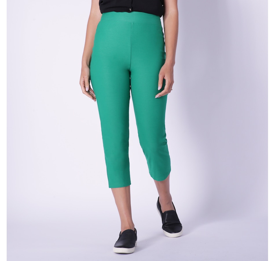 Clothing & Shoes - Bottoms - Pants - Kim & Co. Deluxe Denim Knit Cropped  Pant - Online Shopping for Canadians