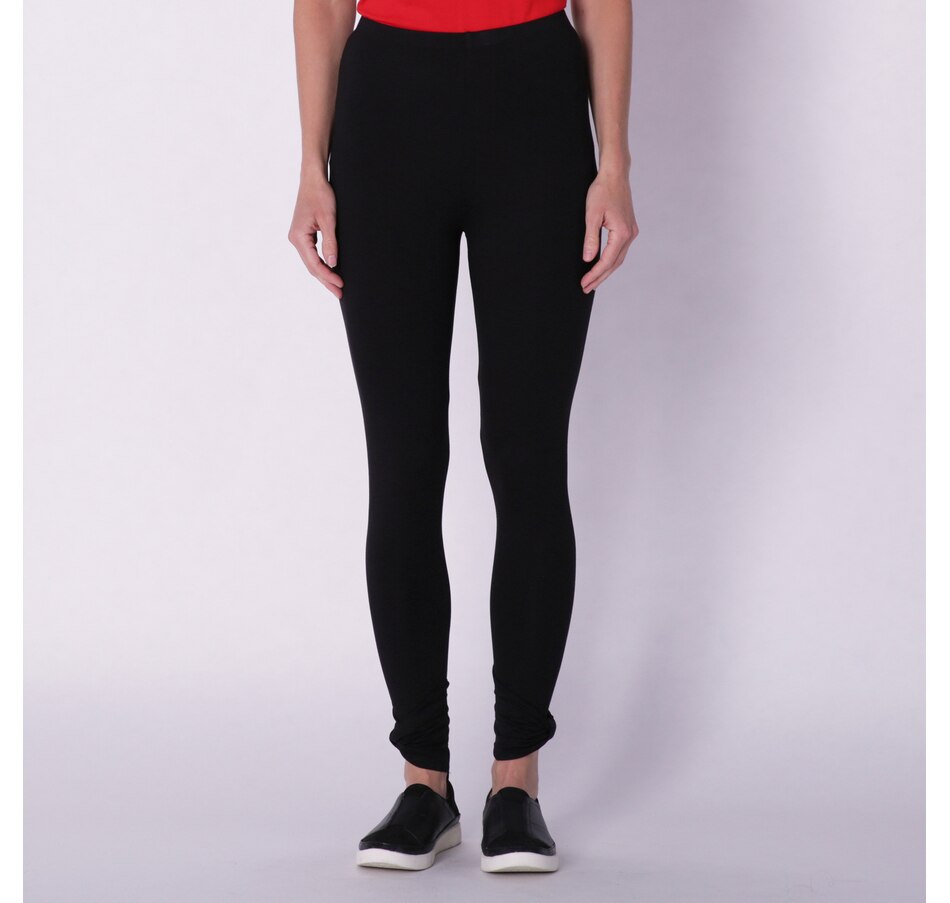 Image 235426_BLK.jpg, Product 235-426 / Price $19.33, Red Coral Bow Detail Ankle Leggings from Red Coral Fashions on TSC.ca's Fashion department
