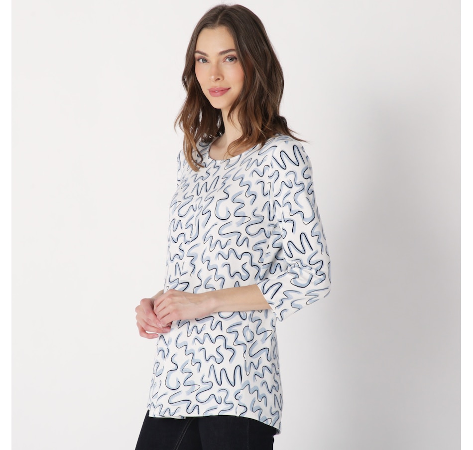 Image 235509_ALTMORE1.jpg, Product 235-509 / Price $14.33, Bellina Bamboo Terry Printed Top from Bellina on TSC.ca's Fashion department
