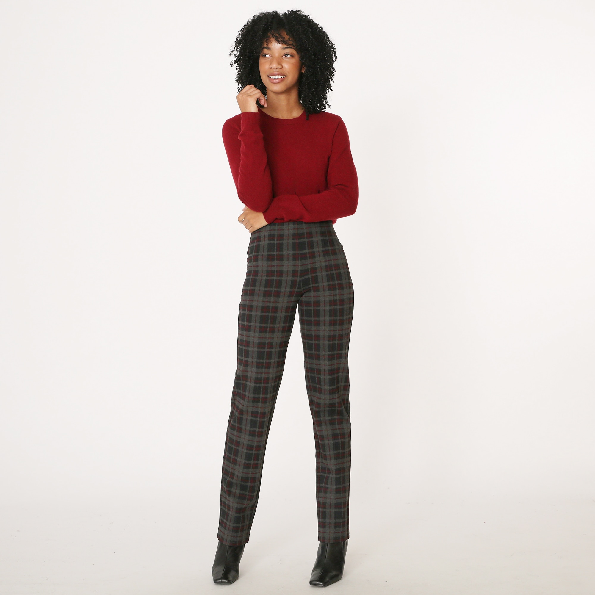 R13 Double Classic Pant - Red/Blue Plaid | Garmentory