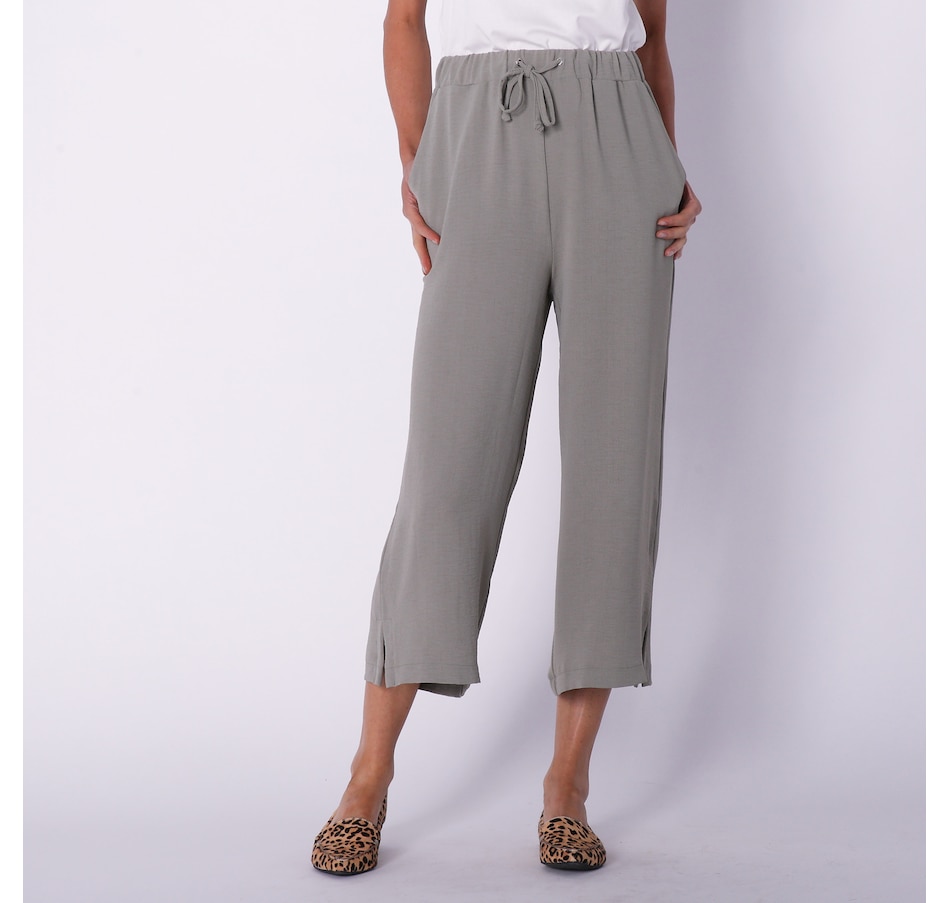 Clothing & Shoes - Bottoms - Pants - Wynne Style Crinkle Stretch
