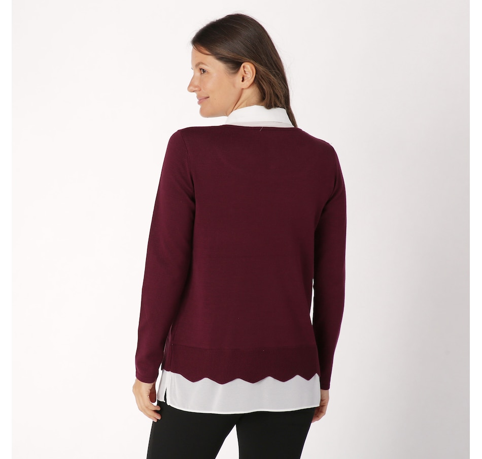 Clothing & Shoes - Tops - Sweaters & Cardigans - Pullovers - Nina ...