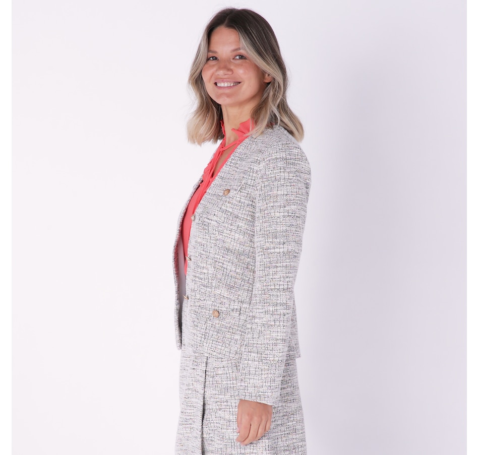 Image 235670_ALTMORE1.jpg, Product 235-670 / Price $34.33, Crystal Kobe Stretch Tweed Jacket from Crystal Kobe on TSC.ca's Fashion department