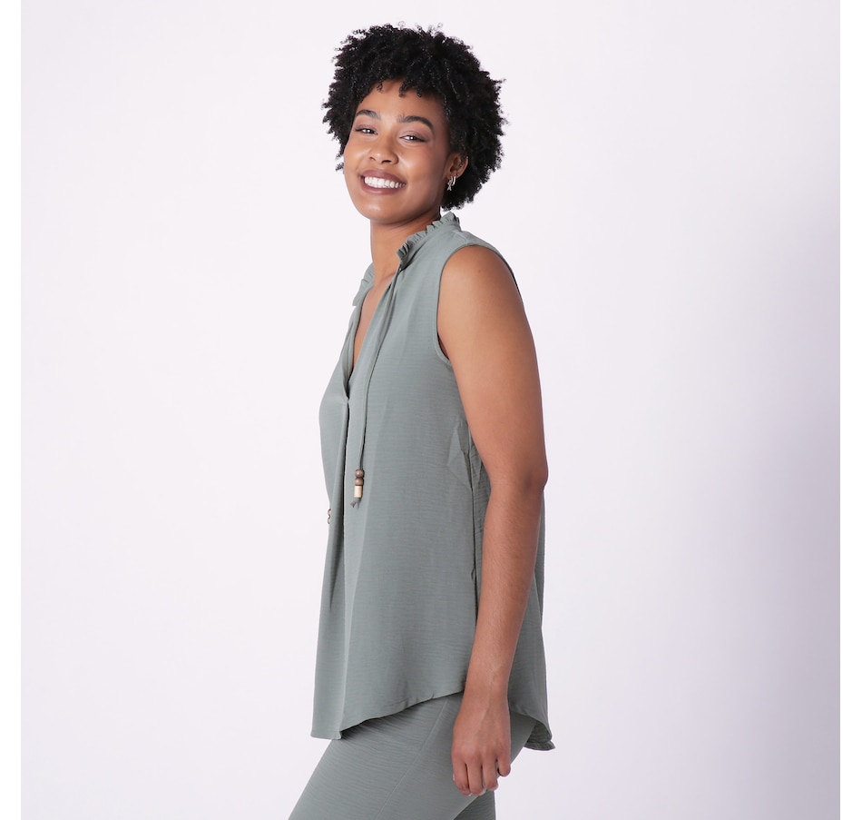Clothing & Shoes - Tops - T-Shirts & Tops - Everyday Jones Drapey Linen ...