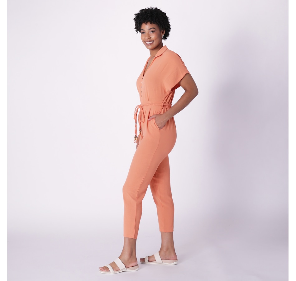 Image 235688_ALTMORE1.jpg, Product 235-688 / Price $29.33, Everyday Jones Drapery Linen Textured Jumpsuit from Everyday Jones on TSC.ca's Fashion department