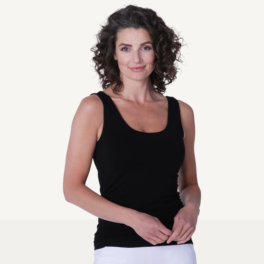 Image 235724_BLK.jpg, Product 235-724 / Price $29.99, Orange Fashion Village Bamboo Thick Strap Layering Tank from Orange Fashion Village on TSC.ca's Fashion department