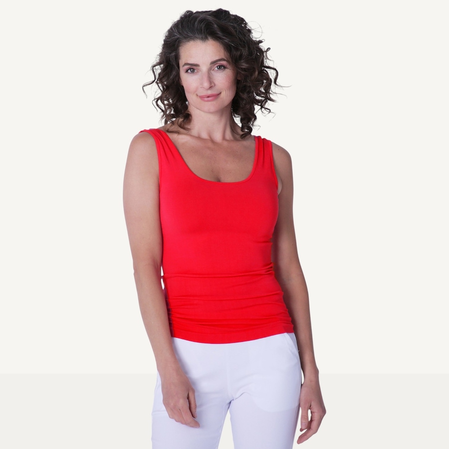 Image 235724_RED.jpg, Product 235-724 / Price $29.99, Orange Fashion Village Bamboo Thick Strap Layering Tank from Orange Fashion Village on TSC.ca's Fashion department