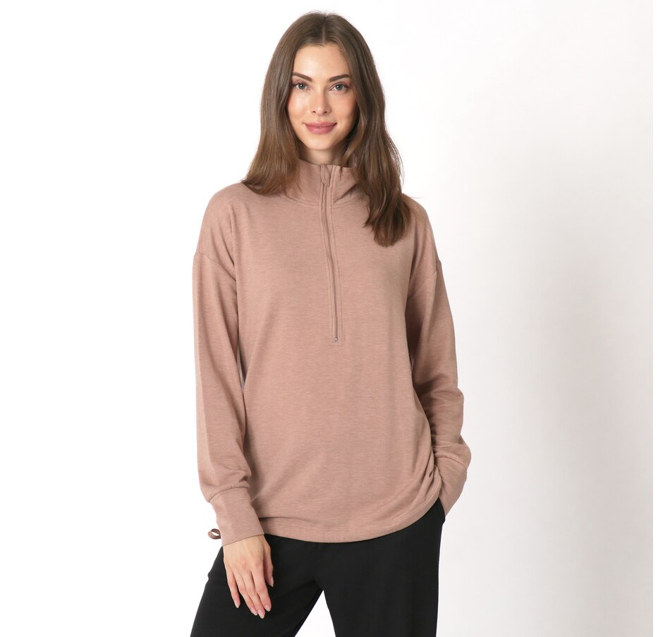 Clothing & Shoes - Tops - Sweaters & Cardigans - Sweatshirts & Hoodies -  Cuddl Duds Seriously Soft Sweater Knit Hoodie - Online Shopping for  Canadians