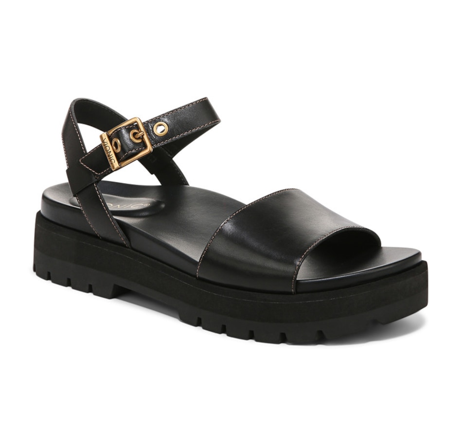 Image 235789_BLK.jpg, Product 235-789 / Price $89.33, Vionic Onyx Jamie Sandal from Vionic on TSC.ca's Shoes department