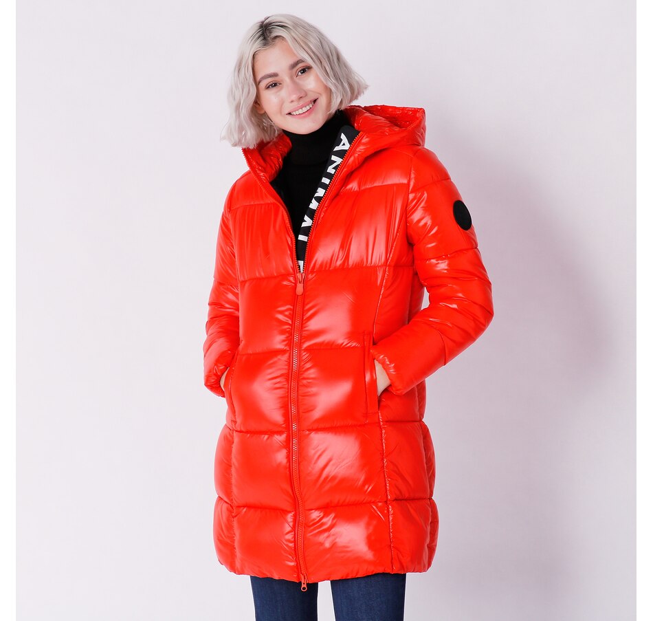 Image 235827_PORD.jpg, Product 235-827 / Price $89.33, Save the Duck Ines Long Puffer Jacket from Save The Duck on TSC.ca's Fashion department