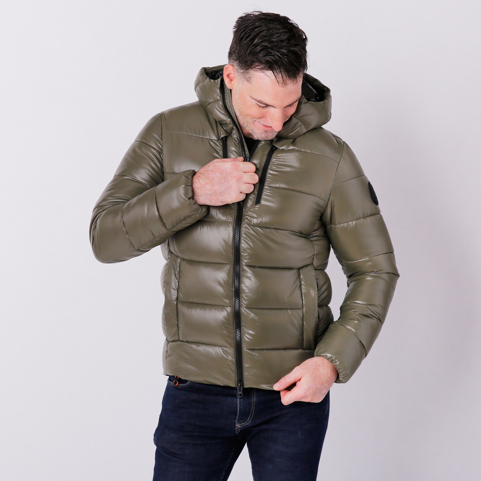Save the Duck Maxime Men's Puffer Jacket with Hood