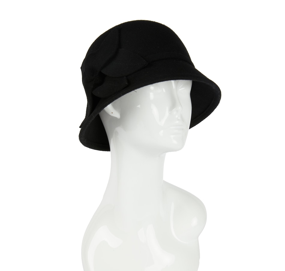 Image 235874_BLK.jpg, Product 235-874 / Price $19.88, Badgley Mischka Wool Bucket Hat from Badgley Mischka on TSC.ca's Fashion department