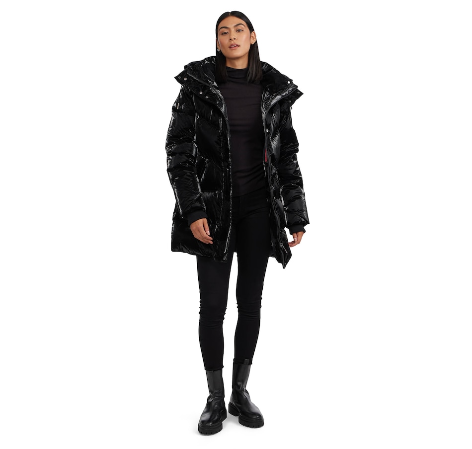 Image 235888_ALTMORE4.jpg, Product 235-888 / Price $174.33, Pajar Estelle Mixed Chevron Puffer from Pajar on TSC.ca's Fashion department