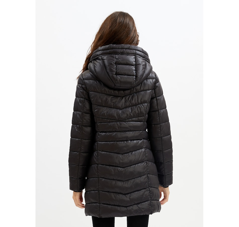 Image 235912_ALTMORE1.jpg, Product 235-912 / Price $39.33, Point Zero Long Mid Weight Zip Front Hooded Puffer from Point Zero on TSC.ca's Fashion department