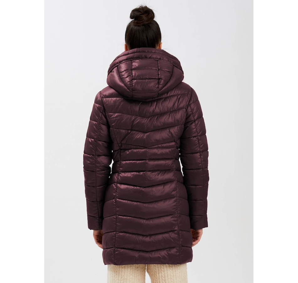 Image 235912_ALTMORE5.jpg, Product 235-912 / Price $39.33, Point Zero Long Mid Weight Zip Front Hooded Puffer from Point Zero on TSC.ca's Fashion department