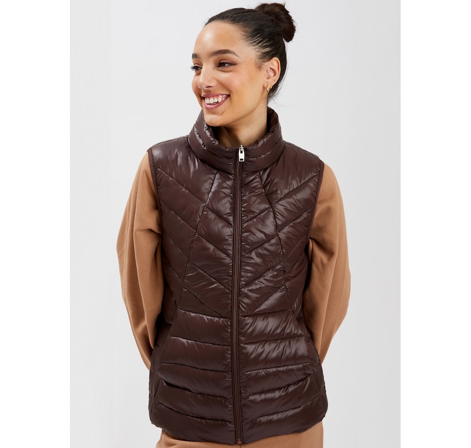 Image 235913_JAVA.jpg, Product 235-913 / Price $14.33, Point Zero Ultralight Vest With Stand Up Collar from Point Zero on TSC.ca's Fashion department