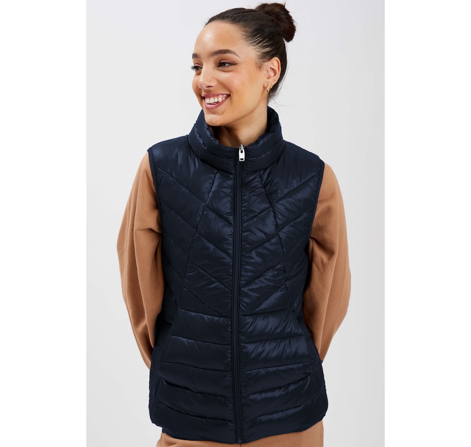 Image 235913_NVY.jpg, Product 235-913 / Price $14.33, Point Zero Ultralight Vest With Stand Up Collar from Point Zero on TSC.ca's Fashion department