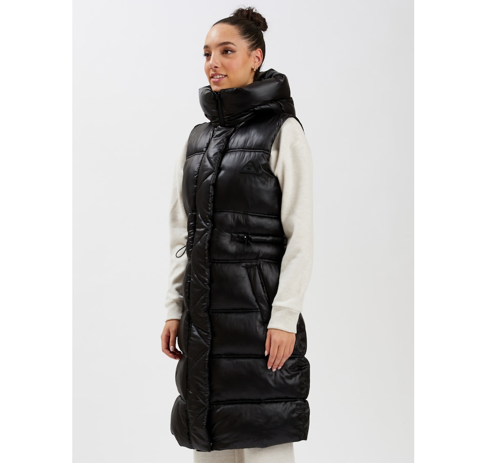 Clothing & Shoes - Tops - Vests - Point Zero Long Zip Front Hooded ...