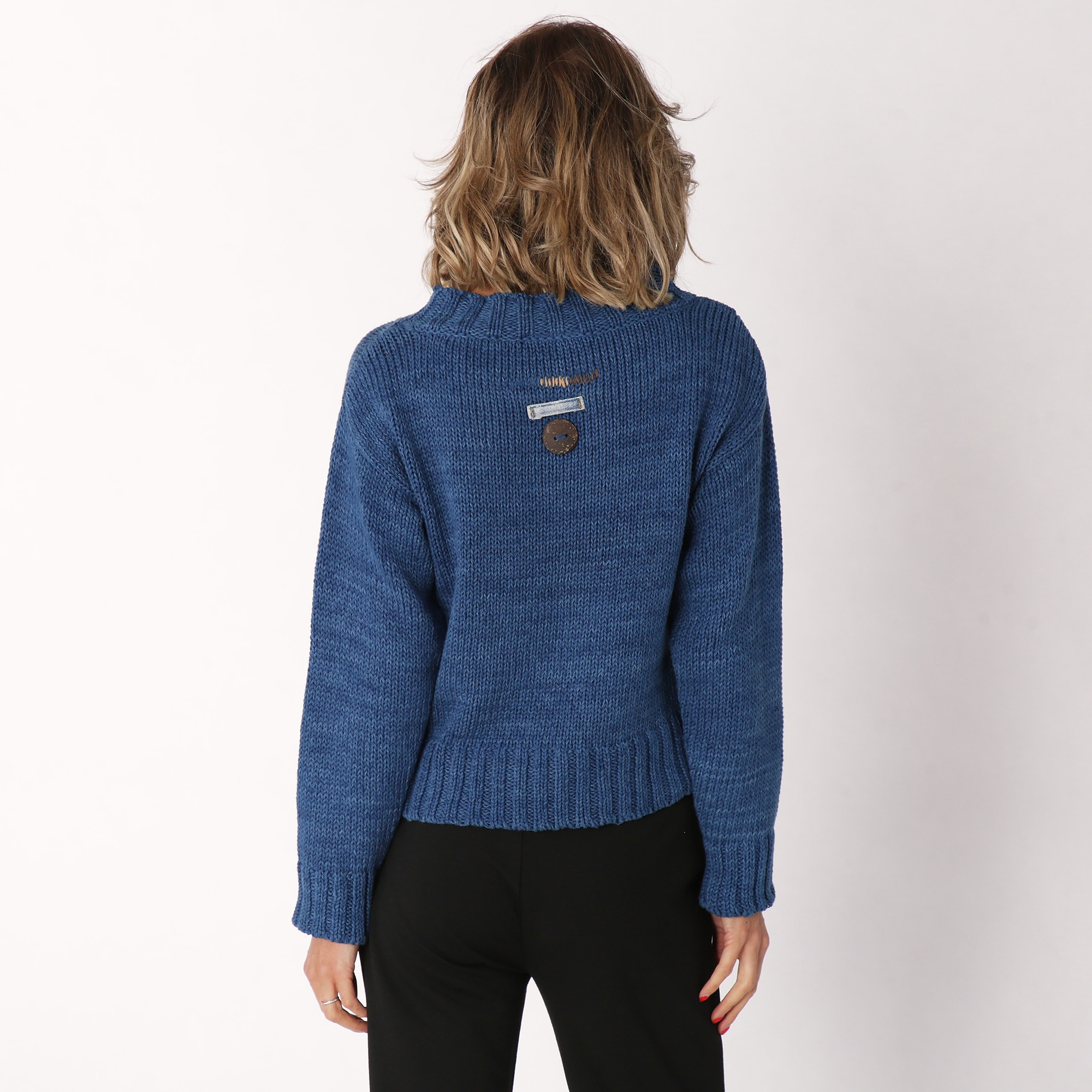 Shannon Passero Sweater With Upcycled Details