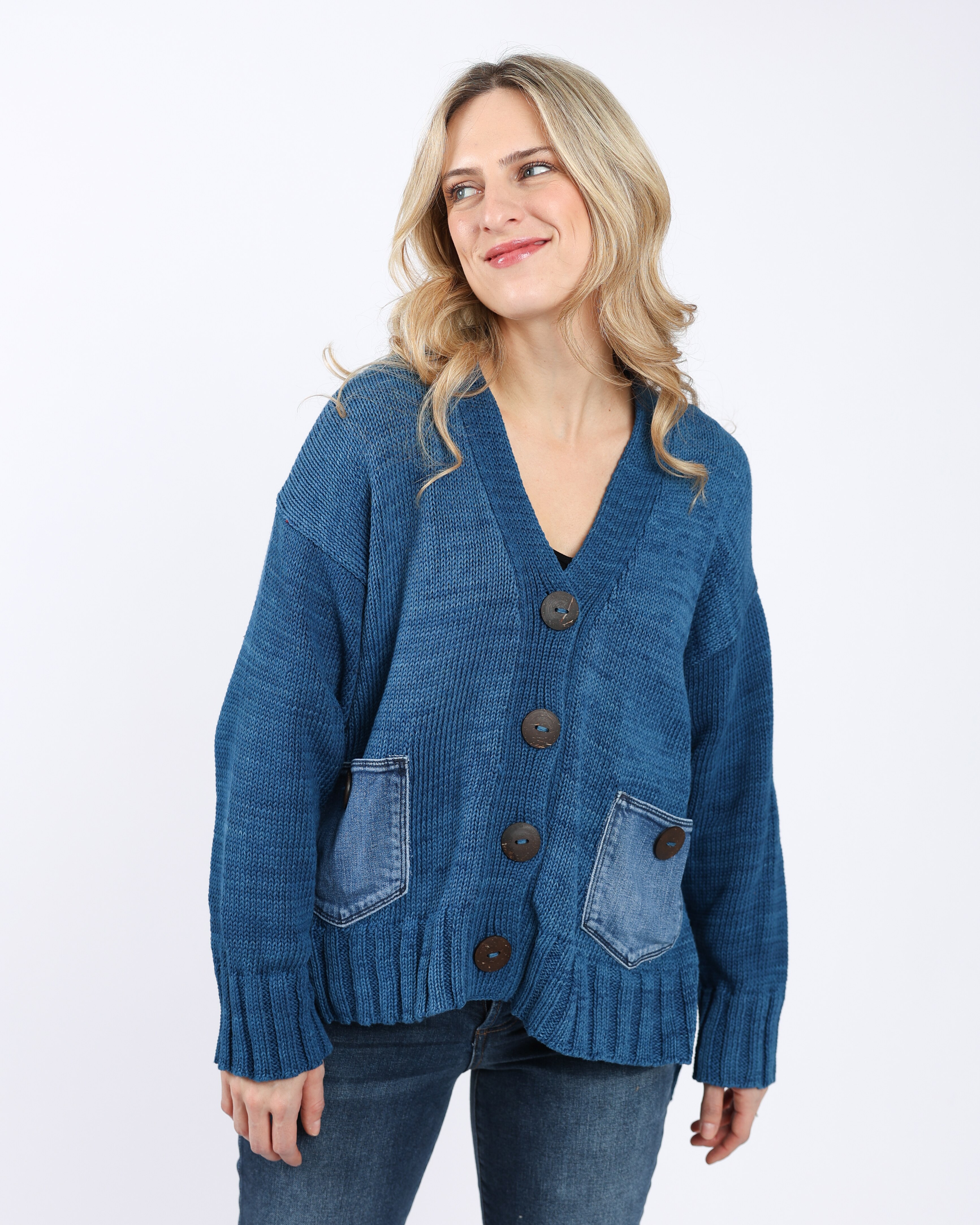 Boyfriend cardigan cheap with pockets