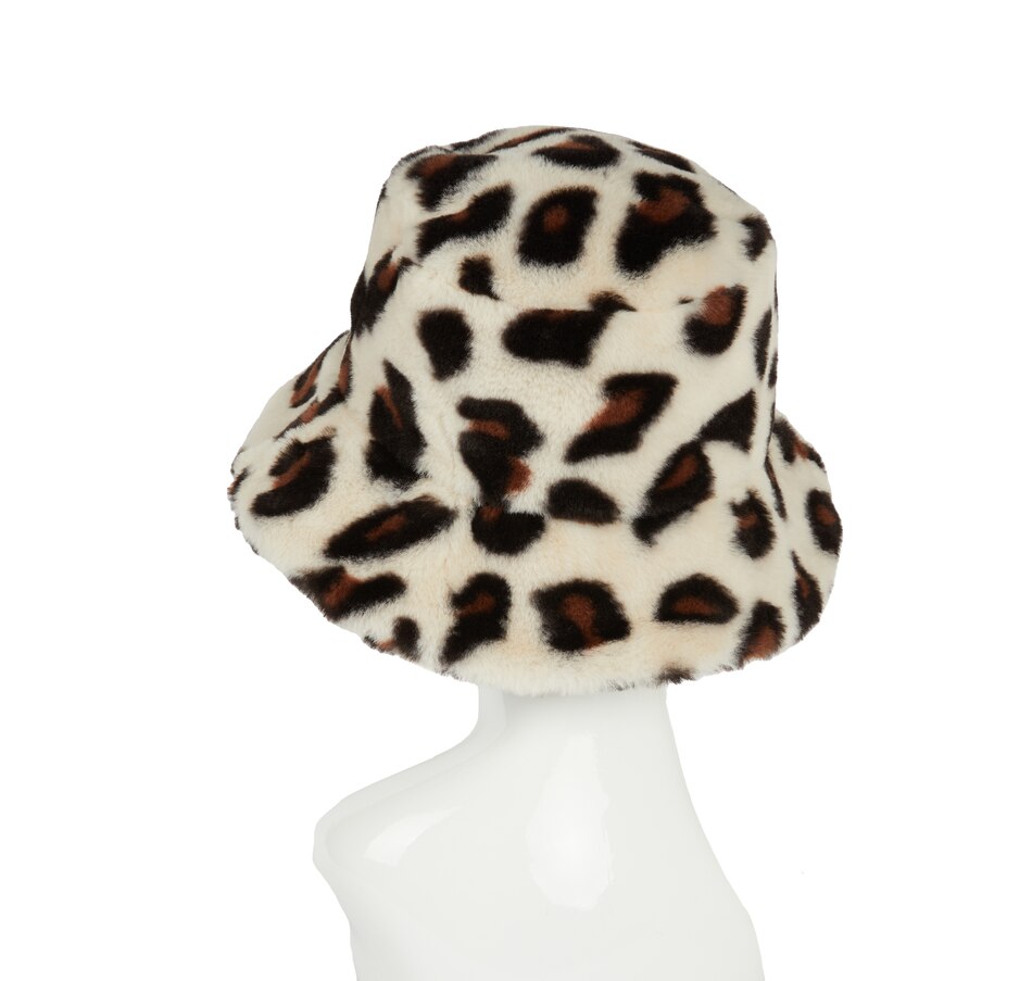 Image 235990_ALTMORE1.jpg, Product 235-990 / Price $39.88, Badgley Mischka Leopard Print Bucket Hat from Badgley Mischka on TSC.ca's Fashion department