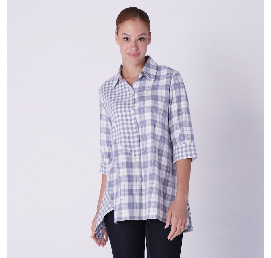 Image 235996_DNM.jpg, Product 235-996 / Price $29.33, Red Coral Button Front Blouse from Red Coral Fashions on TSC.ca's Fashion department