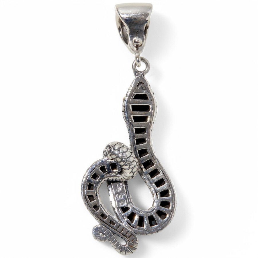 Image 236045_ALTMORE1.jpg, Product 236-045 / Price $219.99, Samuel B. Collection Sterling Silver/18K Yellow Gold Snake Pendant from Samuel B. Collection on TSC.ca's Jewellery department