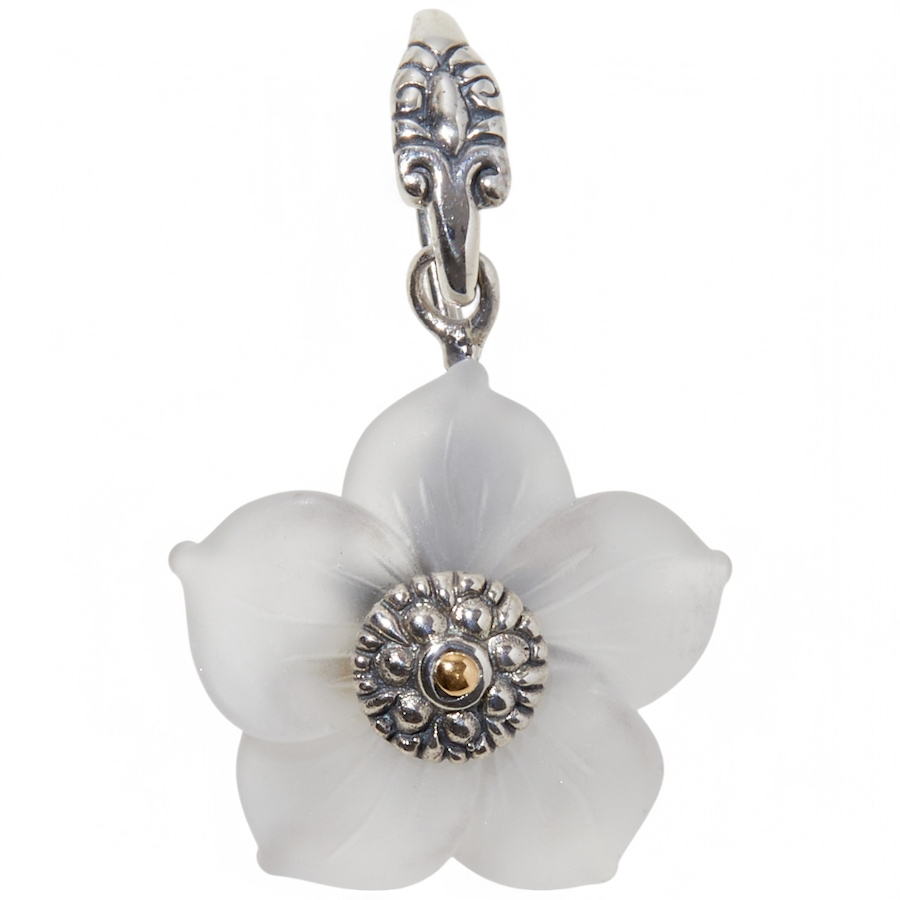 Image 236054_ALTMORE1.jpg, Product 236-054 / Price $189.99, Samuel B. Collection Sterling Silver/18K Yellow Gold Carved Crystal Flower Earrings from Samuel B. Collection on TSC.ca's Jewellery department